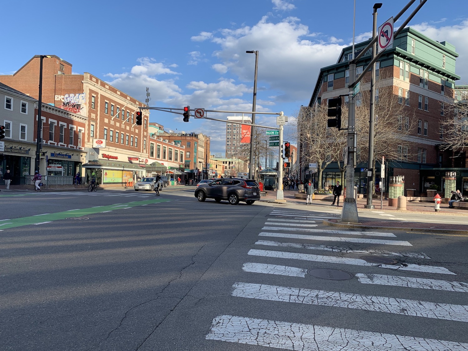 Central Square on a sunny day. This also feels like home.